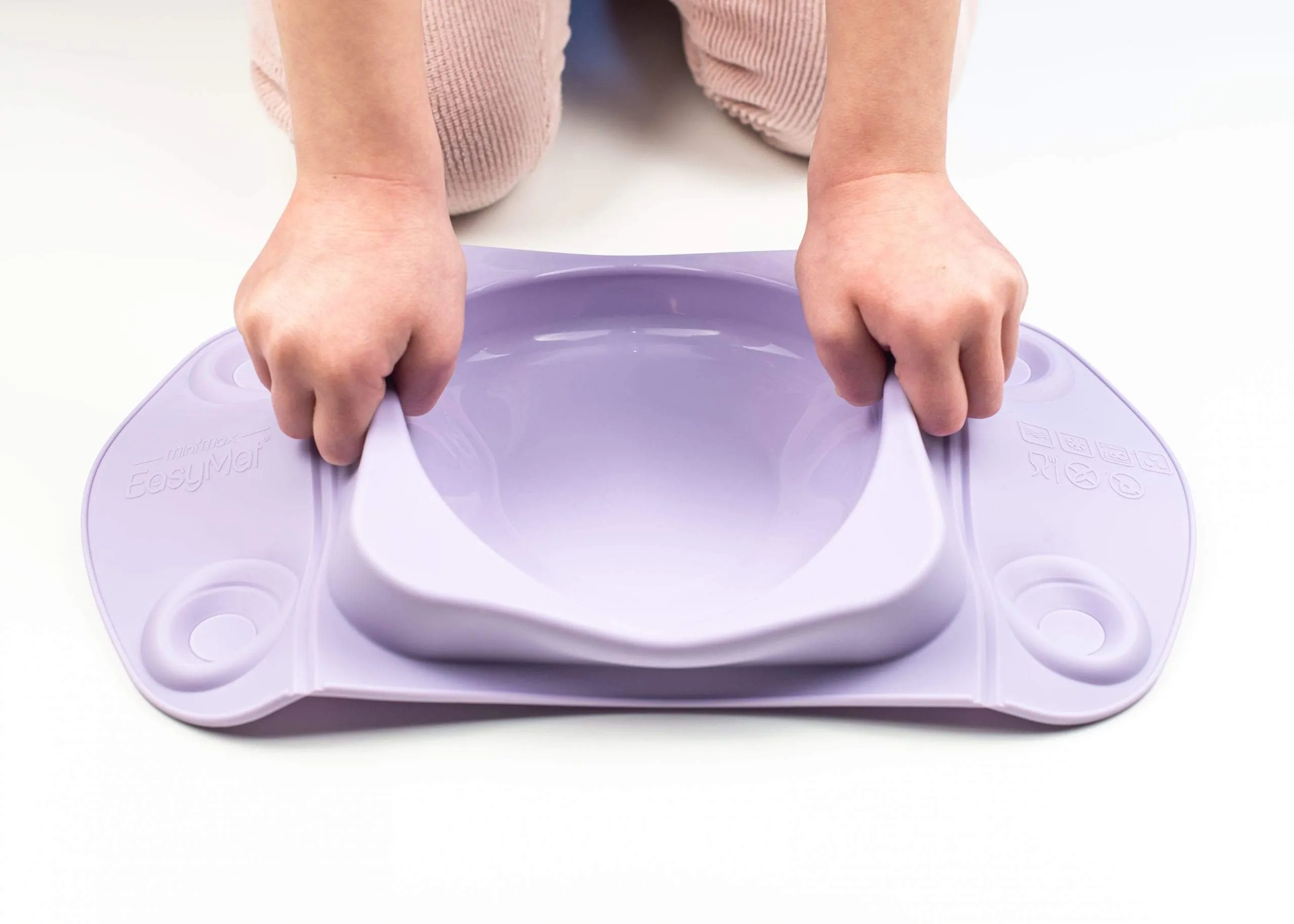 Easymat MiniMax Open Baby Suction Plate 5 Points of Suction!)