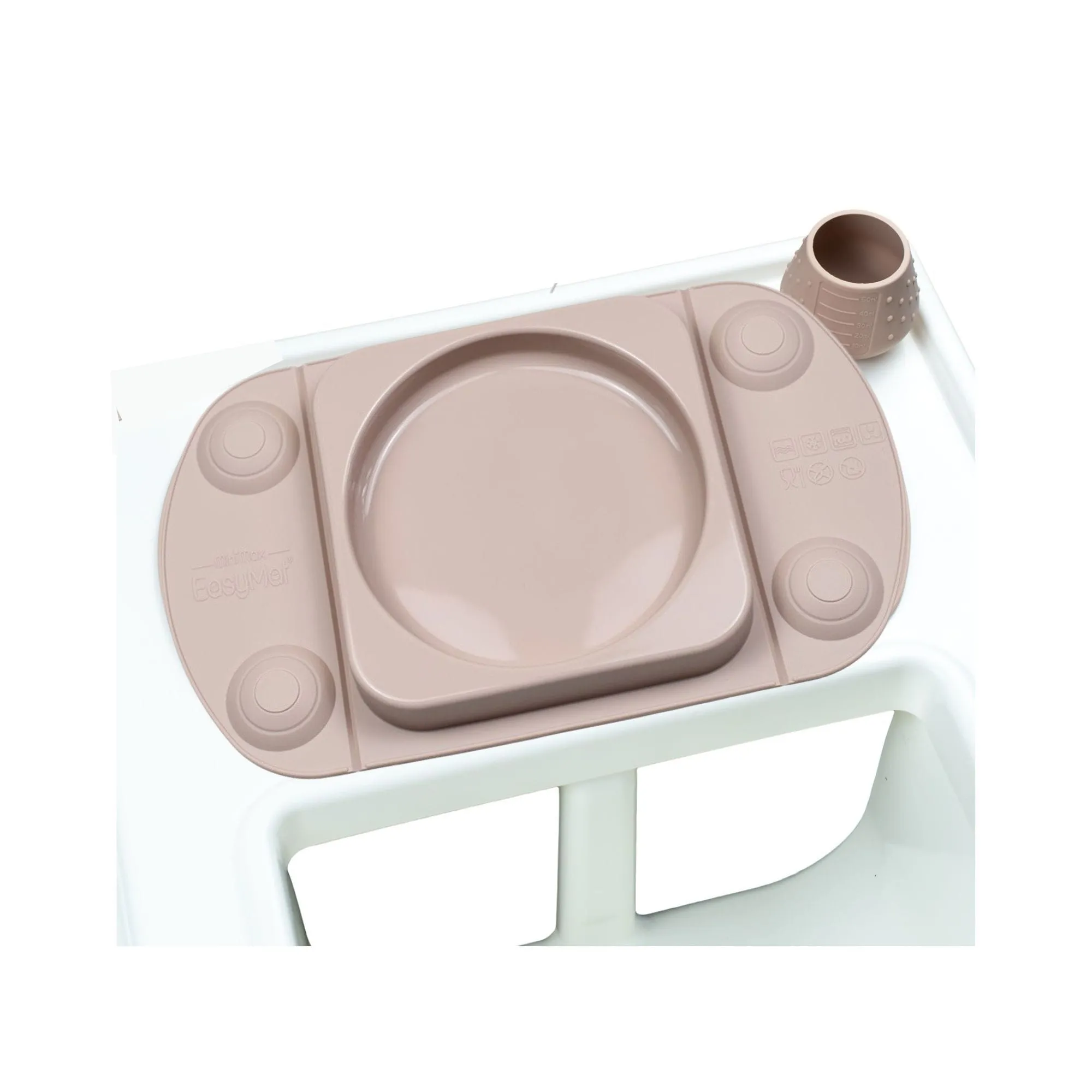 Easymat MiniMax Open Baby Suction Plate 5 Points of Suction!)