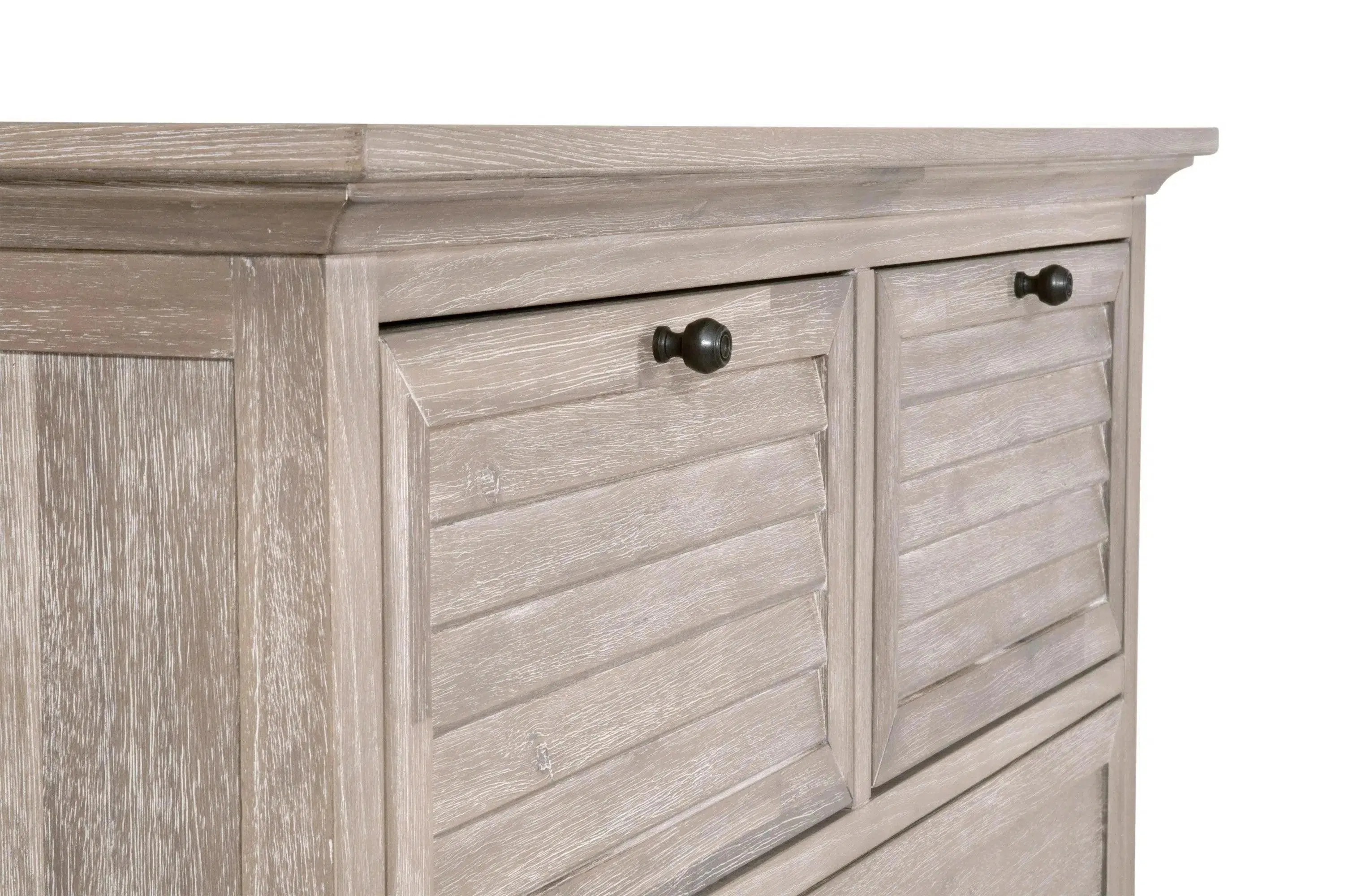 Eden 5-Drawer High Chest Natural Gray Acacia