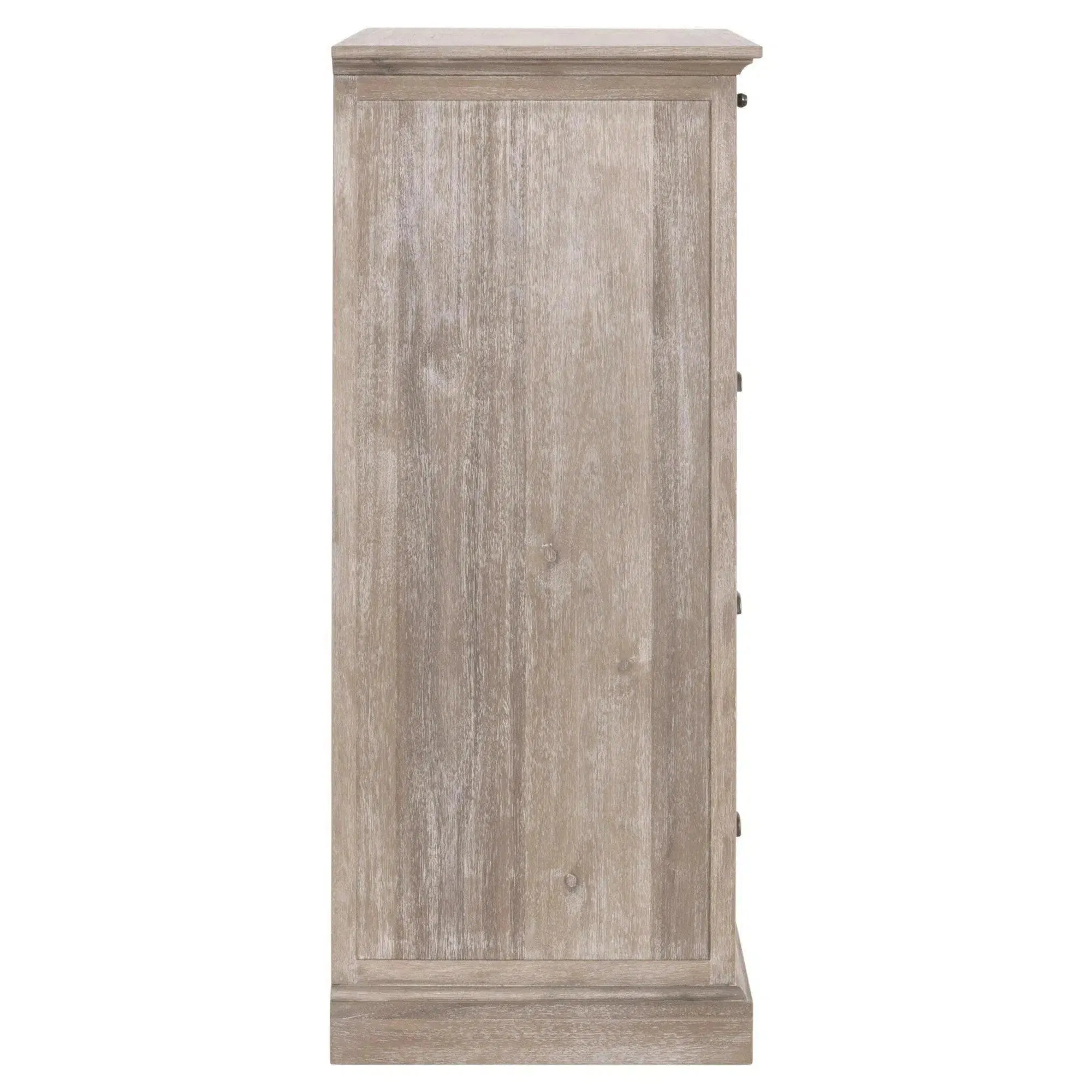 Eden 5-Drawer High Chest Natural Gray Acacia
