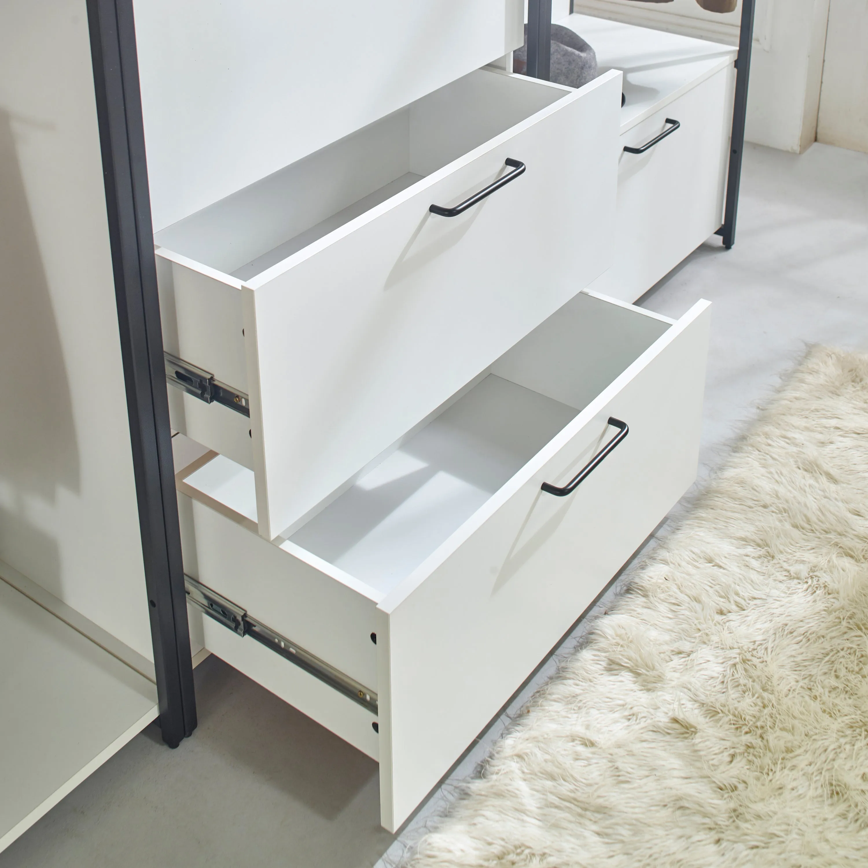 EleganceWood Walk-In Closet Organizer
