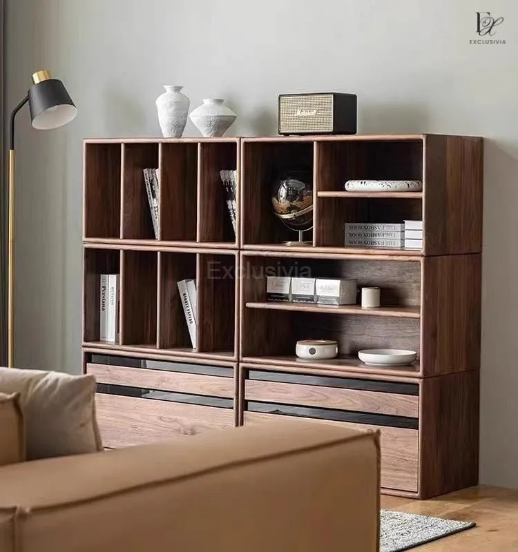 ESOTERIC Rustic Solid Wood Modular Shelf