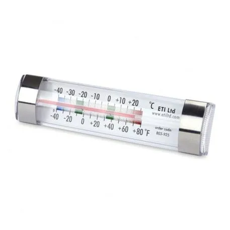 ETI CLEAR ABS FRIDGE/FREEZER THERMOMTER