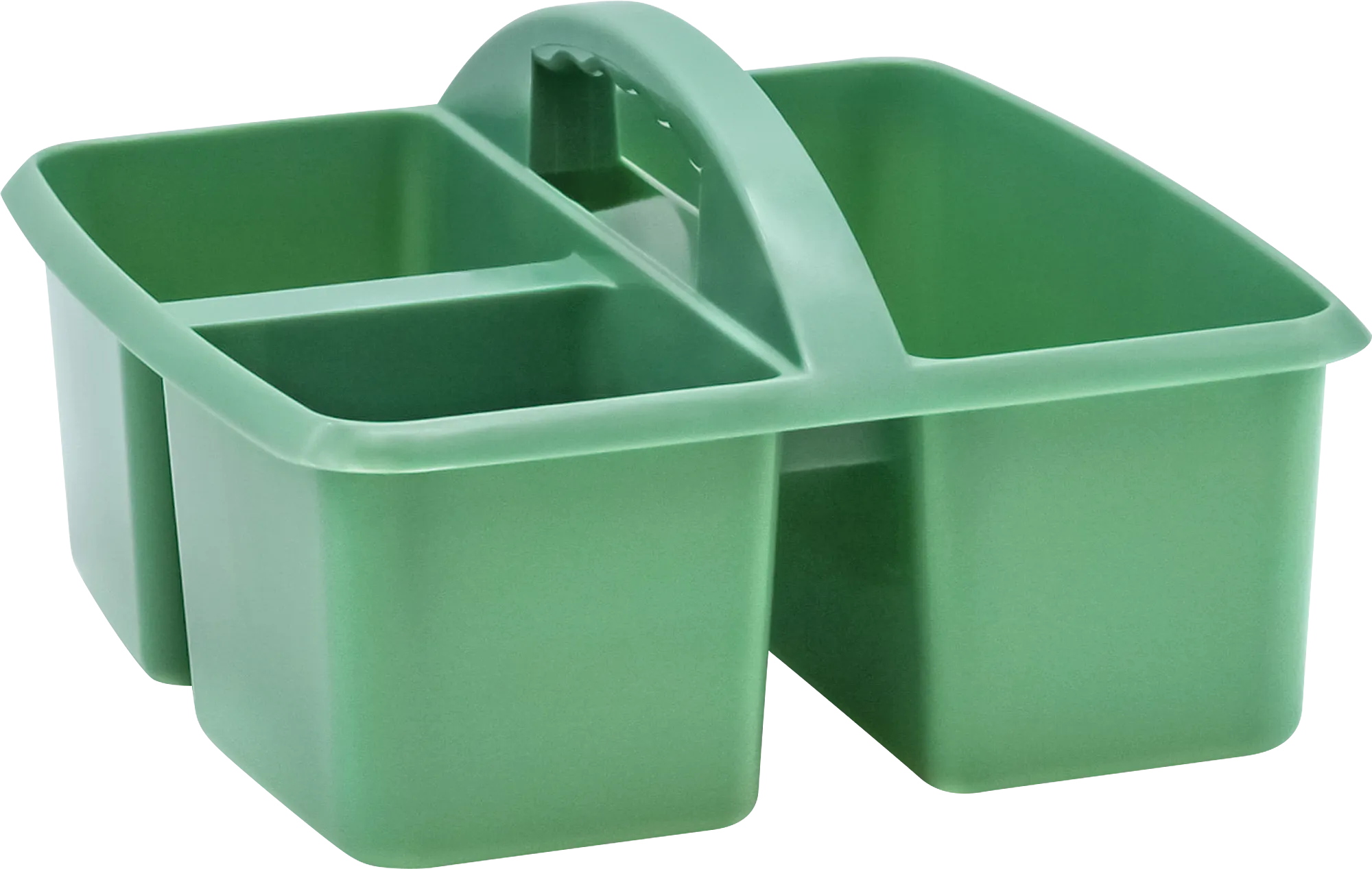 Eucalyptus Green Plastic Storage Caddy