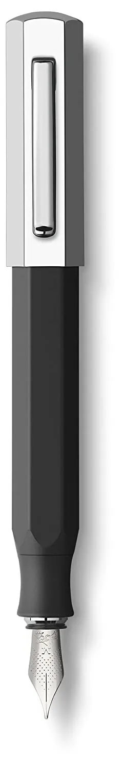 FABER-CASTELL Fountain pen Ondoro graphite black M