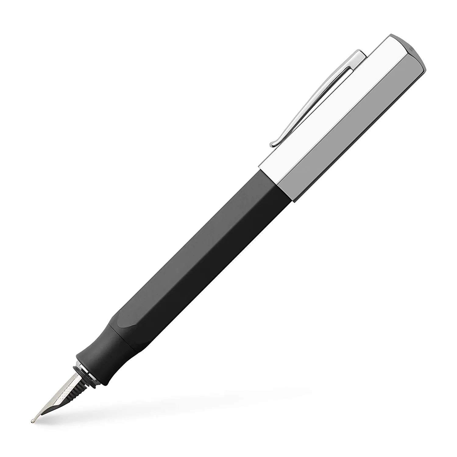 FABER-CASTELL Fountain pen Ondoro graphite black M