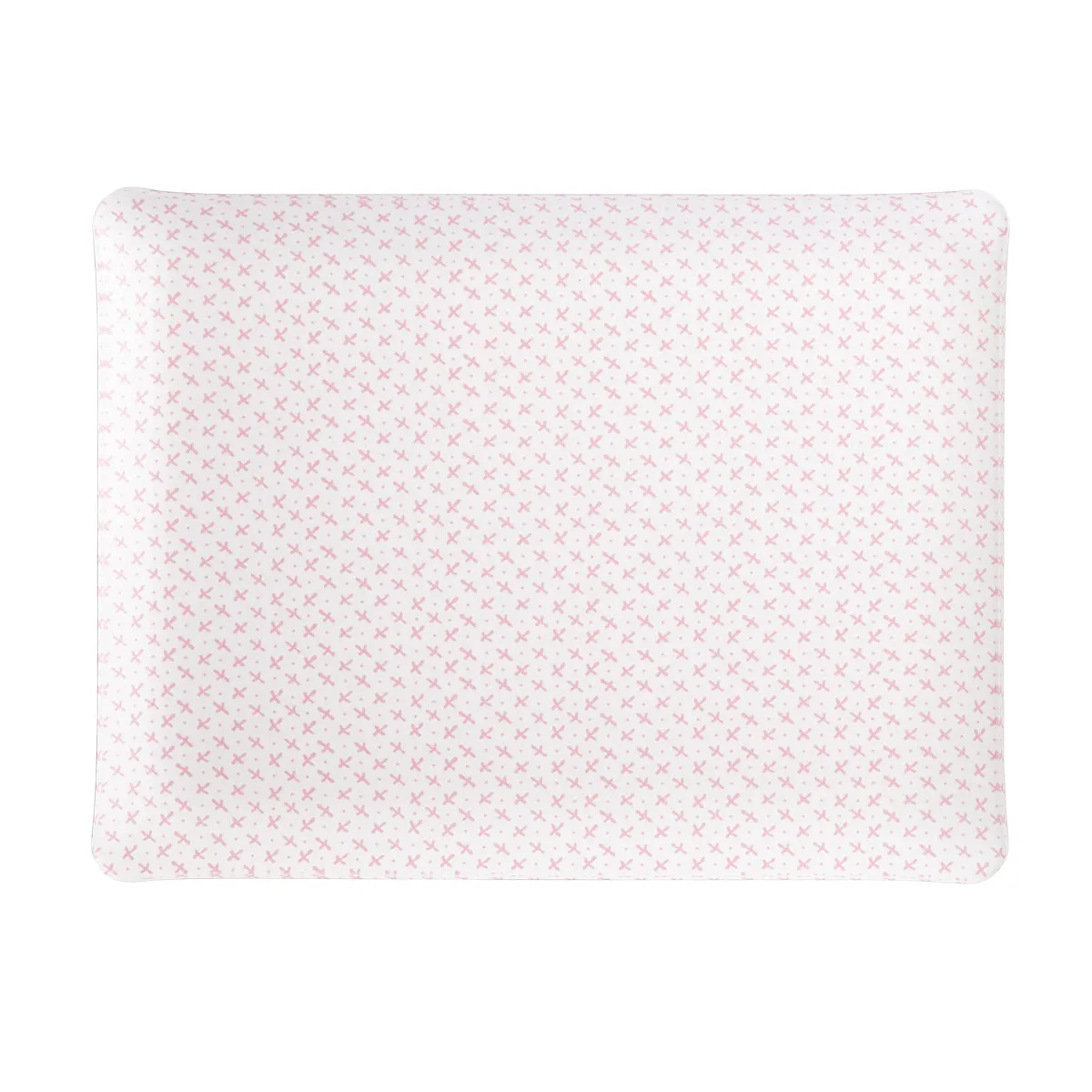 Fabric Tray Medium Sprig Pink