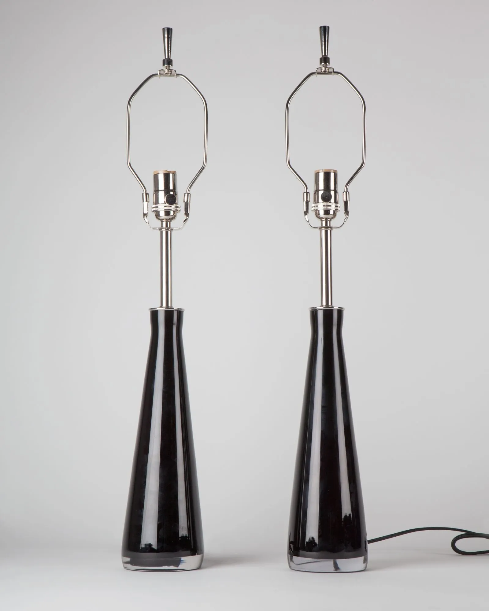 Falkenbergs Purple Glass Table Lamps
