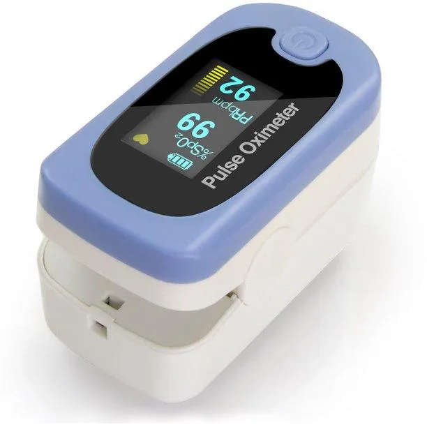 Fingertip Pulse Oximeter Blood Oxygen Sensor