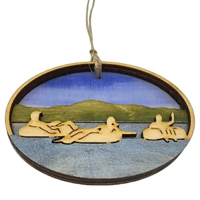 Floating on the Lake/River Ornament