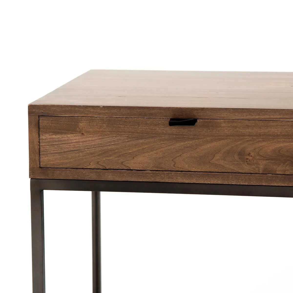 Four Hands Trey Modular Writing Desk in Auburn Poplar
