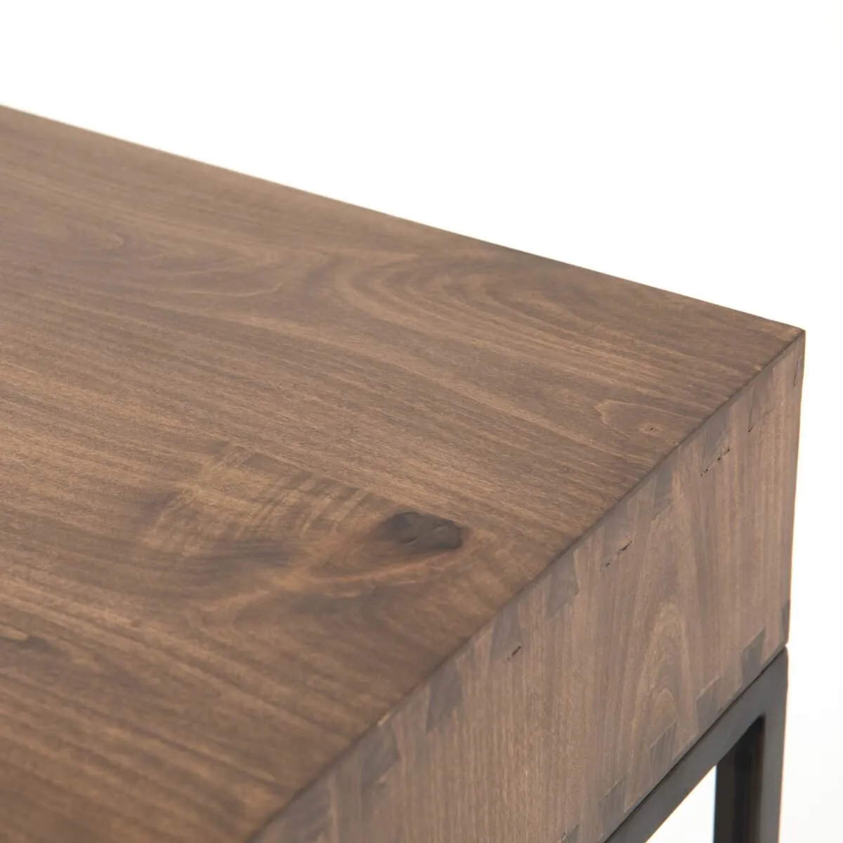 Four Hands Trey Modular Writing Desk in Auburn Poplar