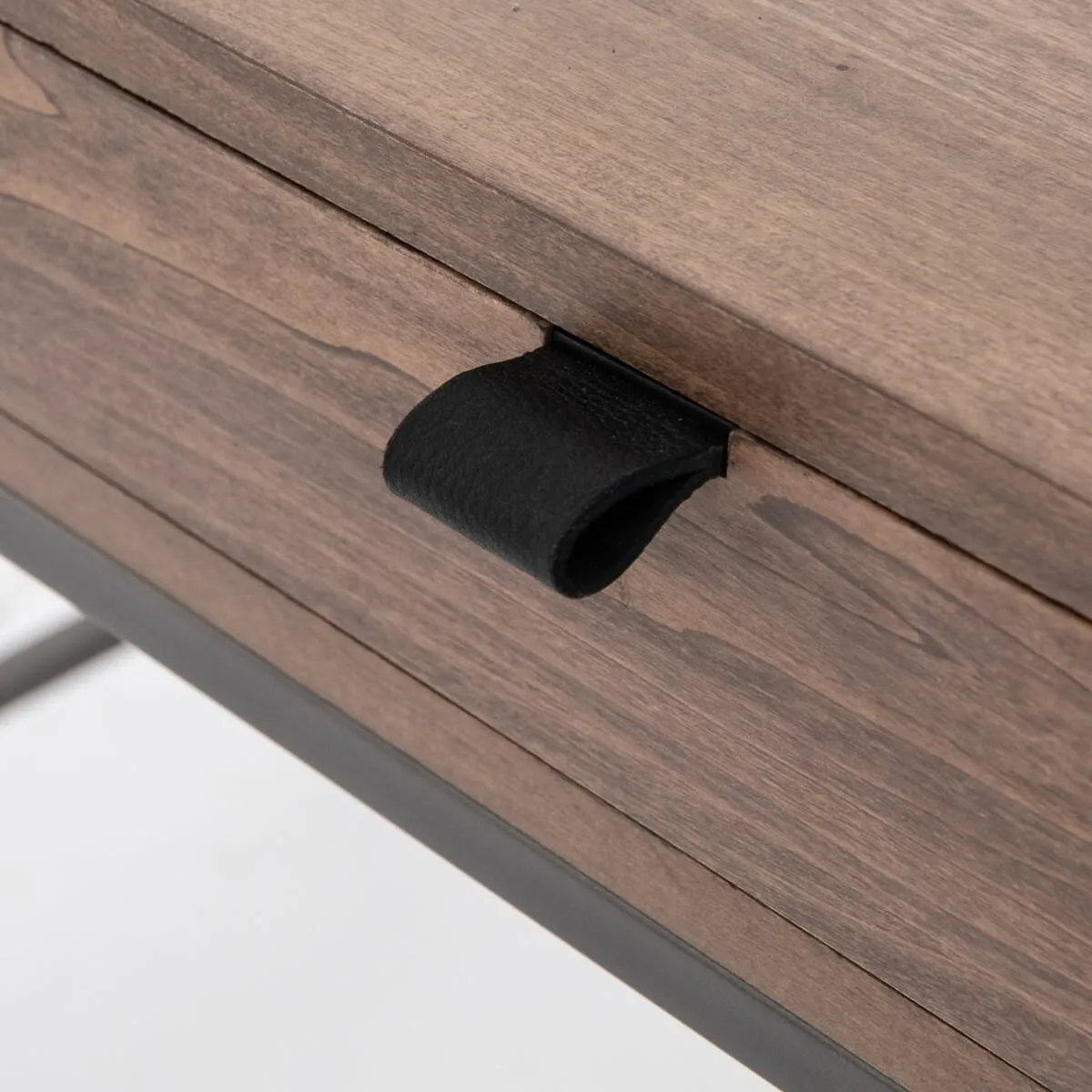 Four Hands Trey Modular Writing Desk in Auburn Poplar