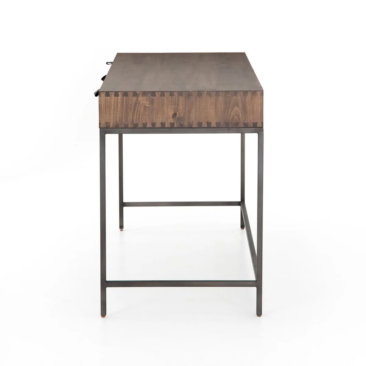 Four Hands Trey Modular Writing Desk in Auburn Poplar