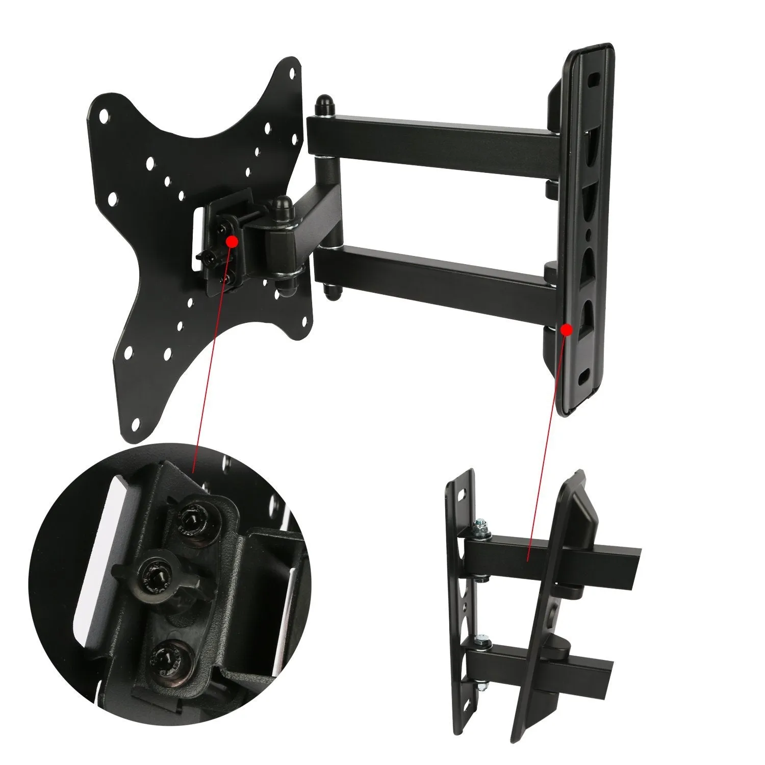 Full-Motion Articulating Wall Mount for 23"-55" TVs