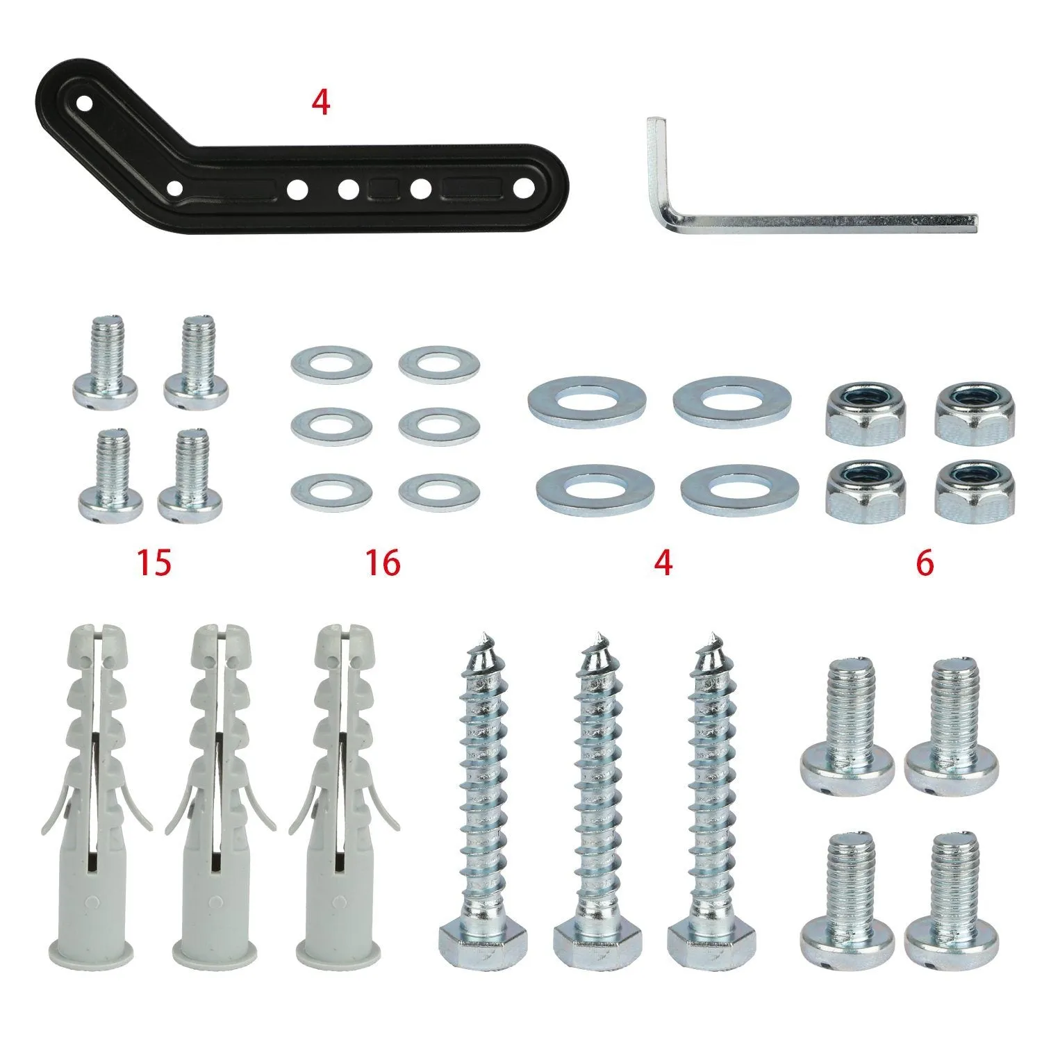 Full-Motion Articulating Wall Mount for 23"-55" TVs