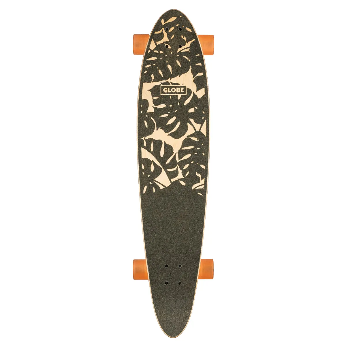 Globe Pinner Classic Hurricane Leaves 40" Longboard Complete
