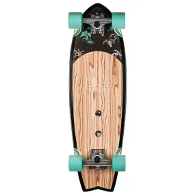 Globe Sun City Olivewood Neon Jungle 30" Skateboard Complete