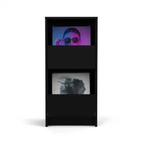 Glorious VINYL VAULT With Drawers (Black)
