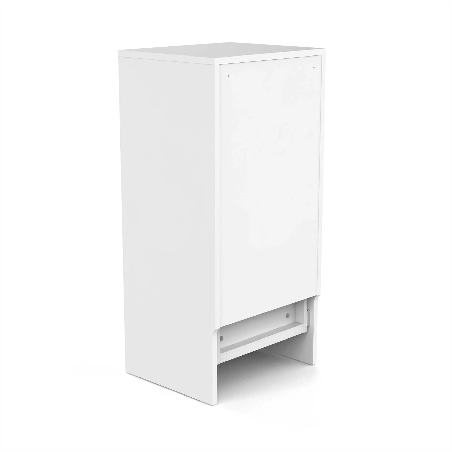Glorious VINYL VAULT With Drawers (White)