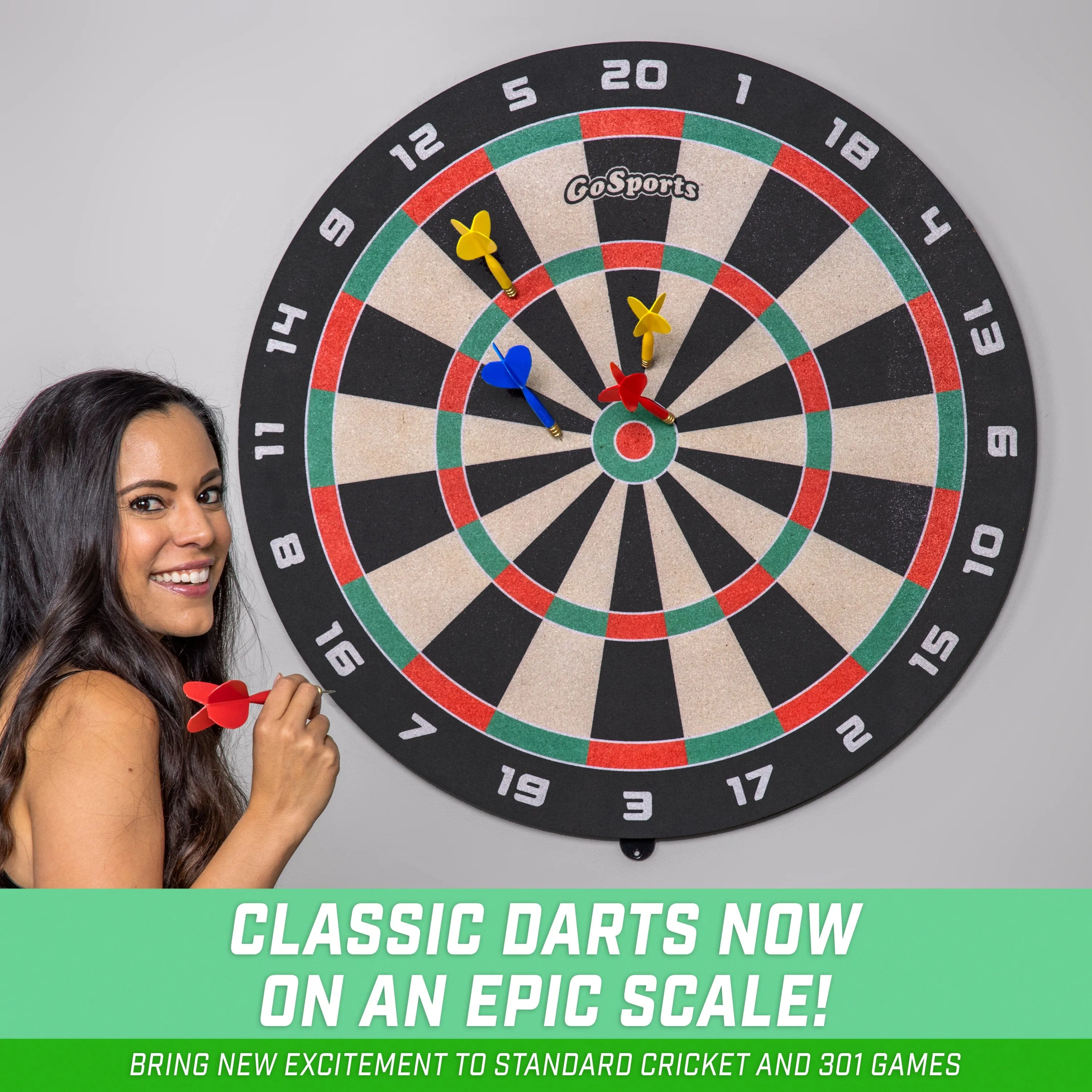 GoSports 3 ft Giant Dartboard