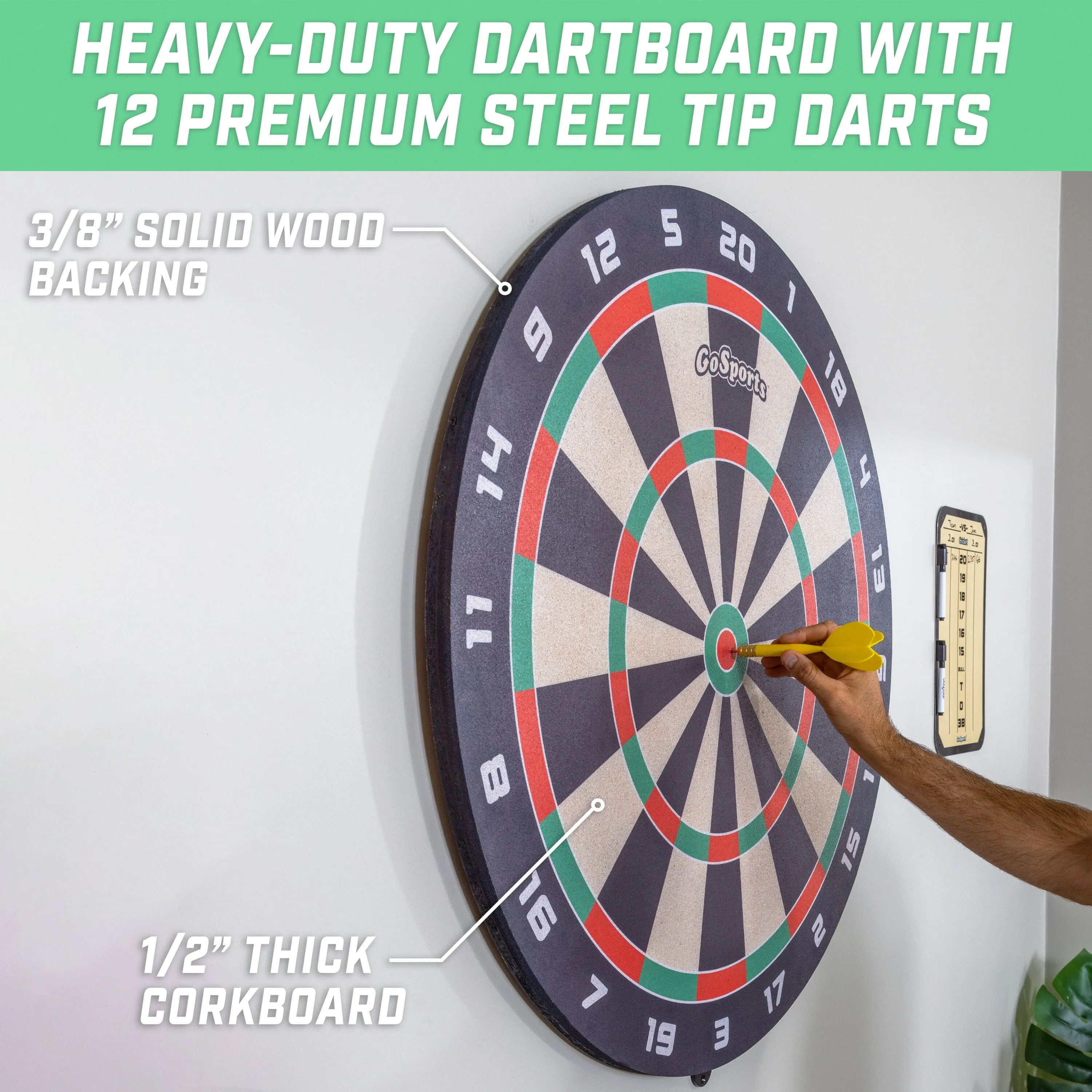 GoSports 3 ft Giant Dartboard
