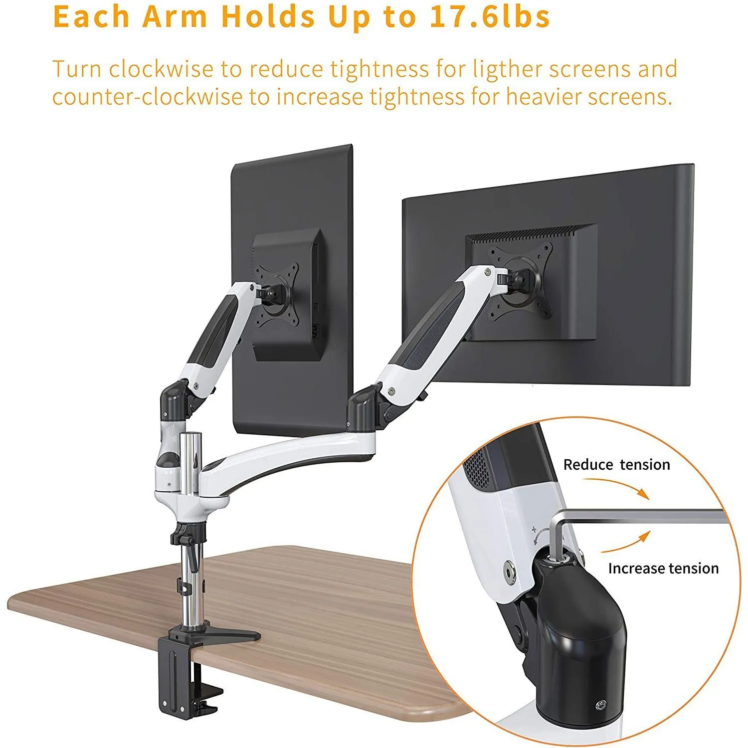 Halter Dual LCD Adjustable Monitor Stand