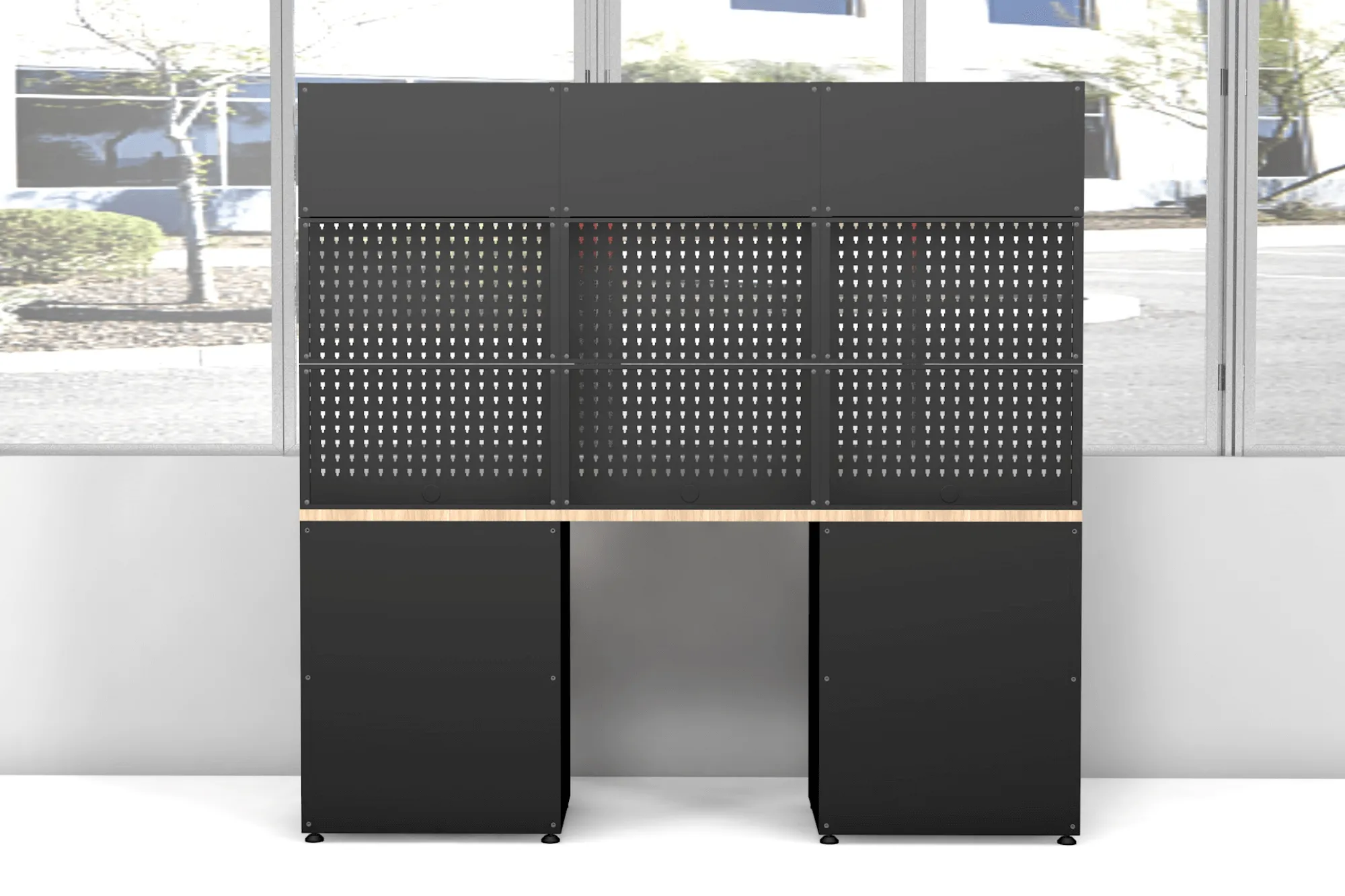Heavy Duty Ready-to-assemble Steel Garage Storage System 108C