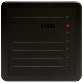 HID 5455BKN00 ProxPro II Proximity Reader, Weigand output, Black 18 In. Pigtail No Keypad