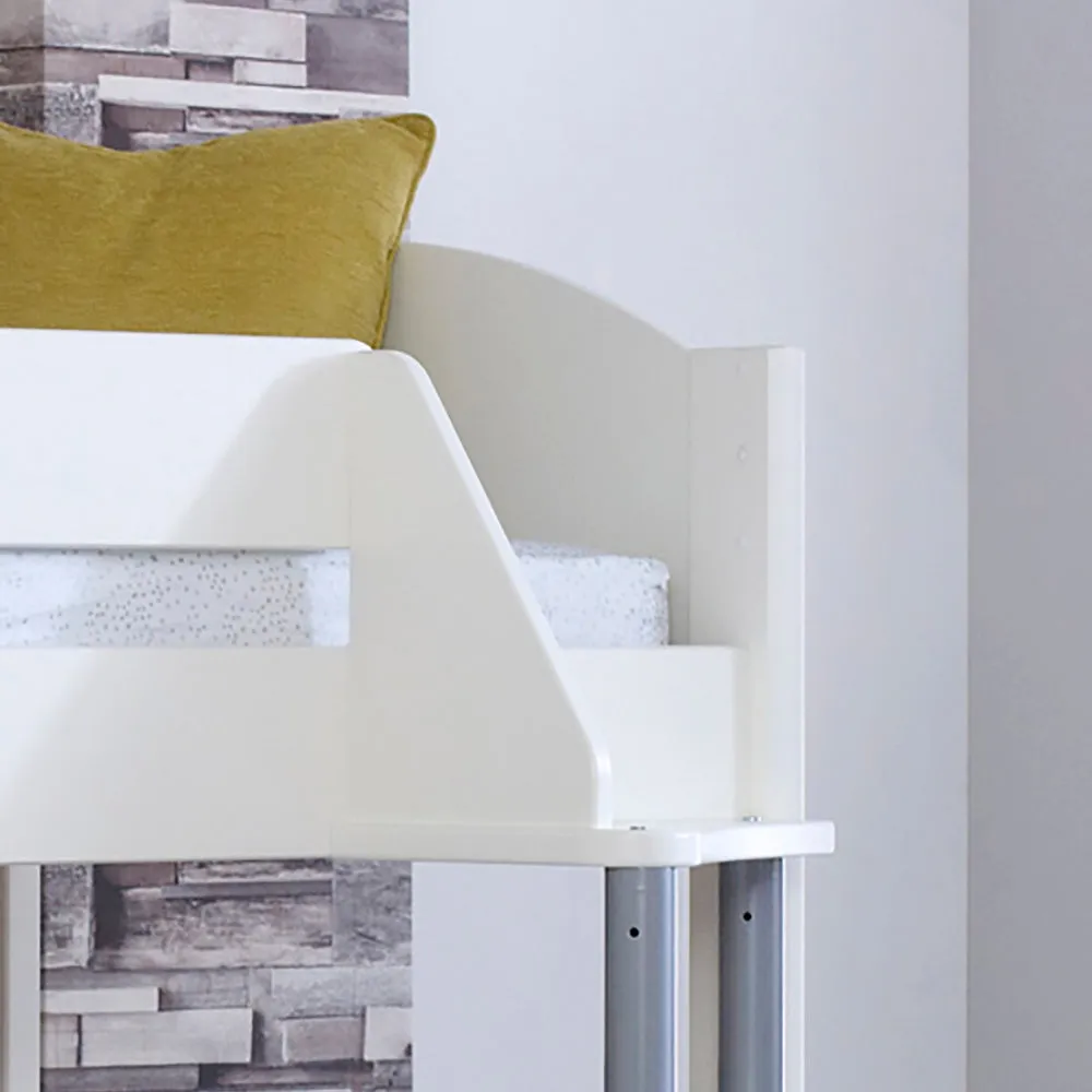 High Sleeper with Sofa Bed, Pull Out Desk, Shelf & Hidden Cube Unit - Noah 4