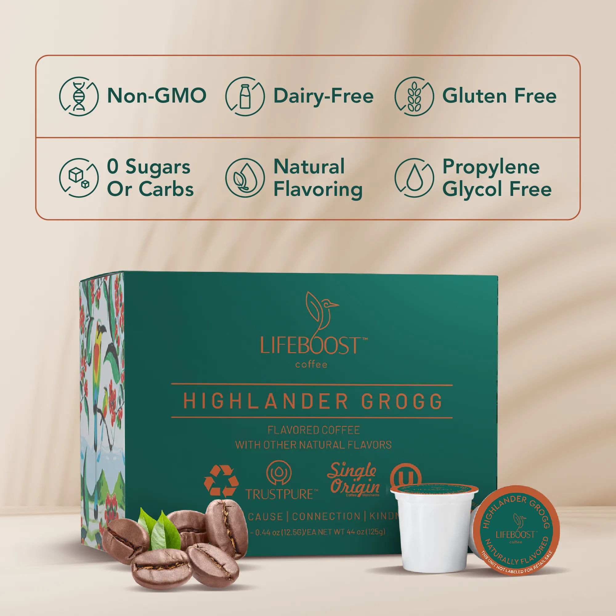 Highlander Grogg Coffee Pods