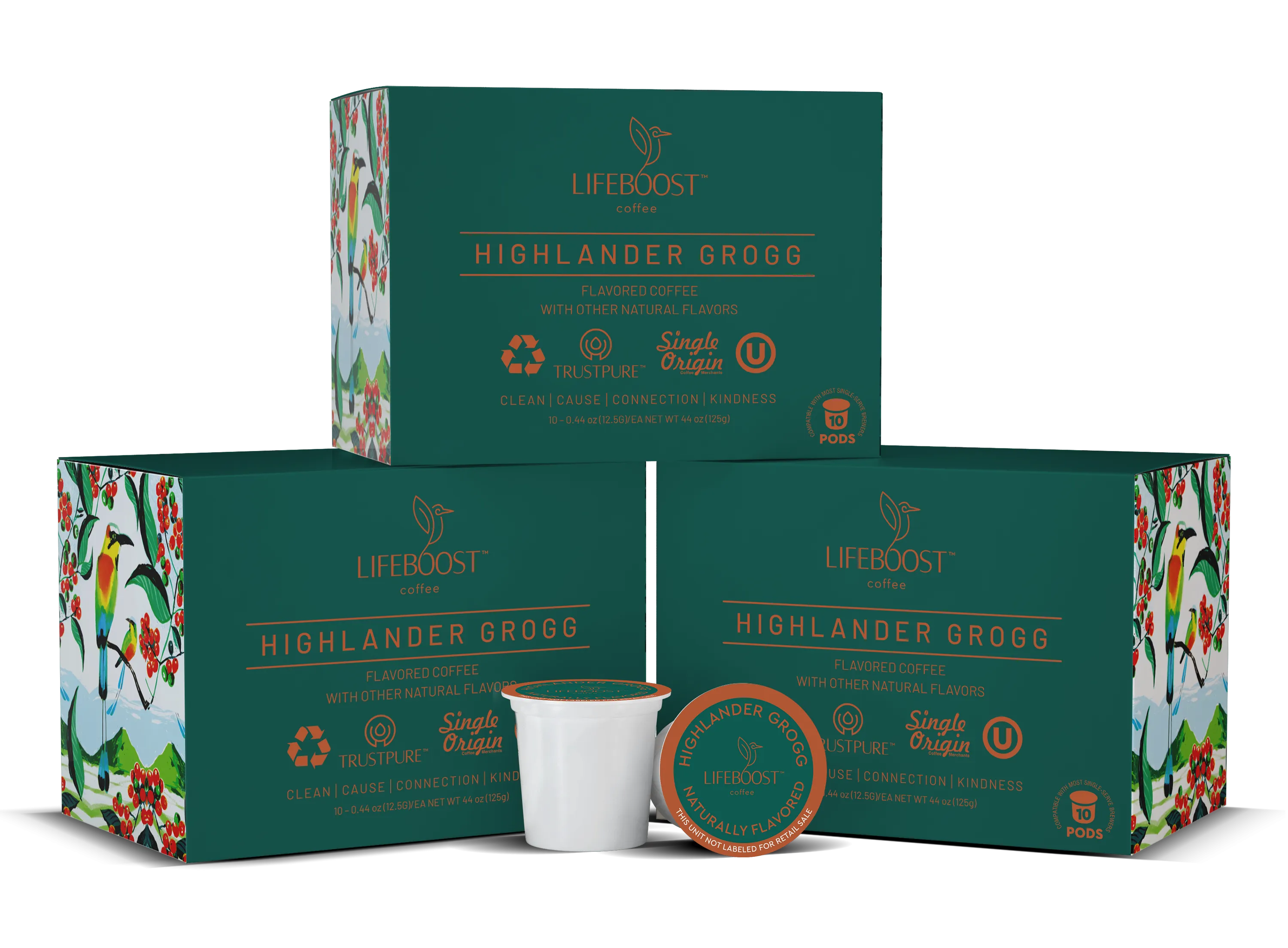 Highlander Grogg Coffee Pods