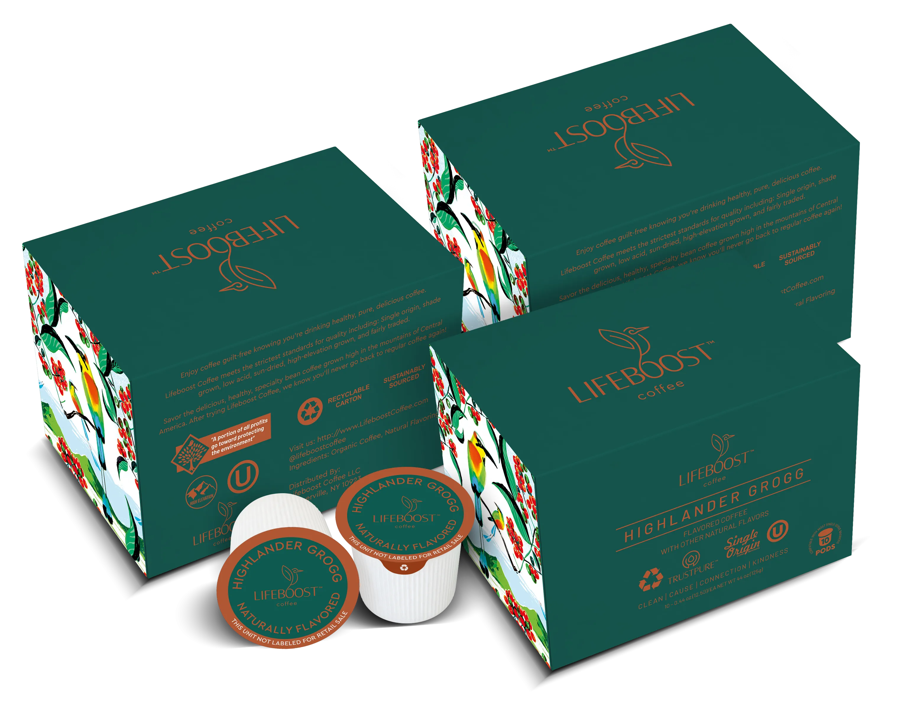 Highlander Grogg Coffee Pods