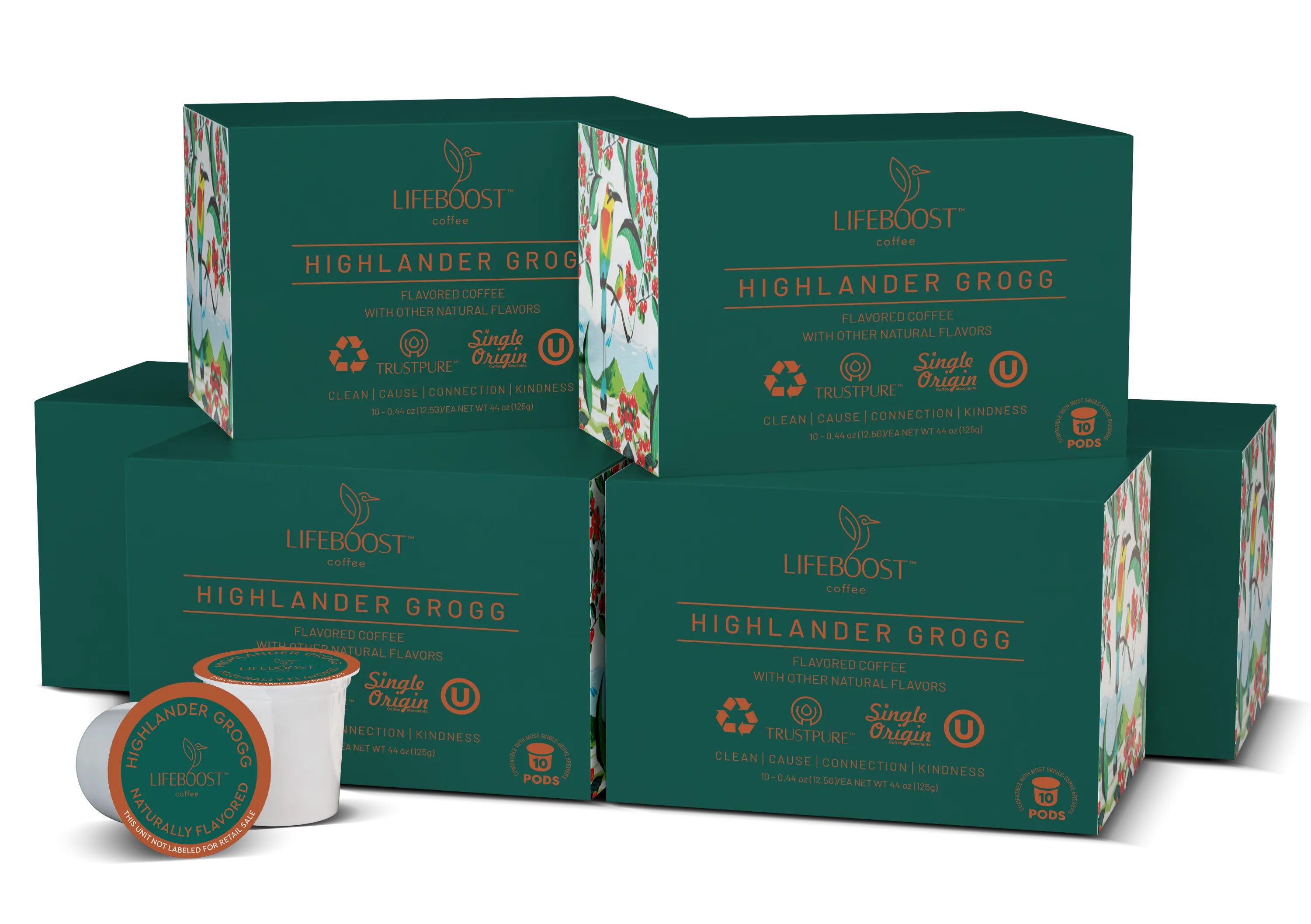 Highlander Grogg Coffee Pods