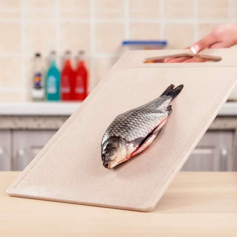 HippoMart Non-Toxic Food Grade Wheat Straw Cutting Board [Multiple Sizes]