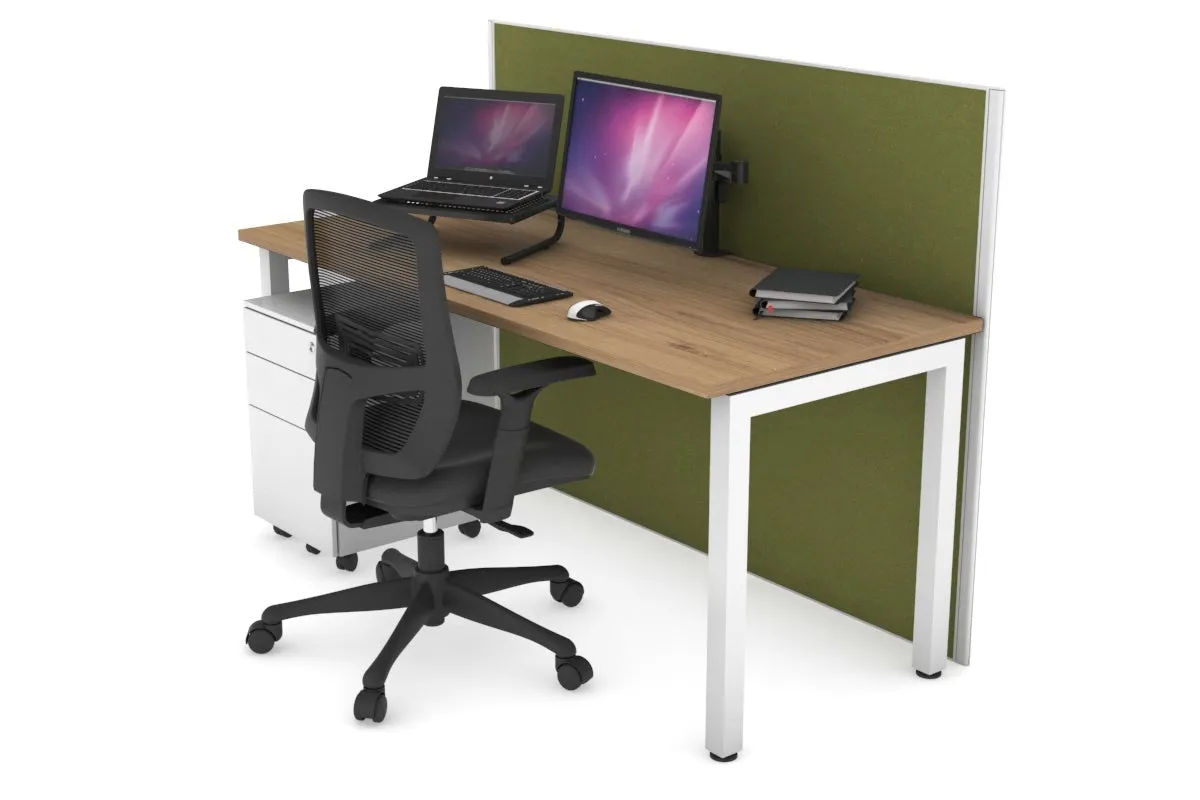 Horizon Quadro Square Legs Office Desk [1400L x 700W]