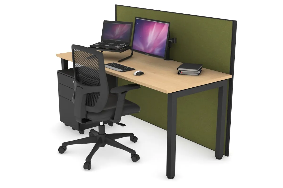 Horizon Quadro Square Legs Office Desk [1400L x 700W]