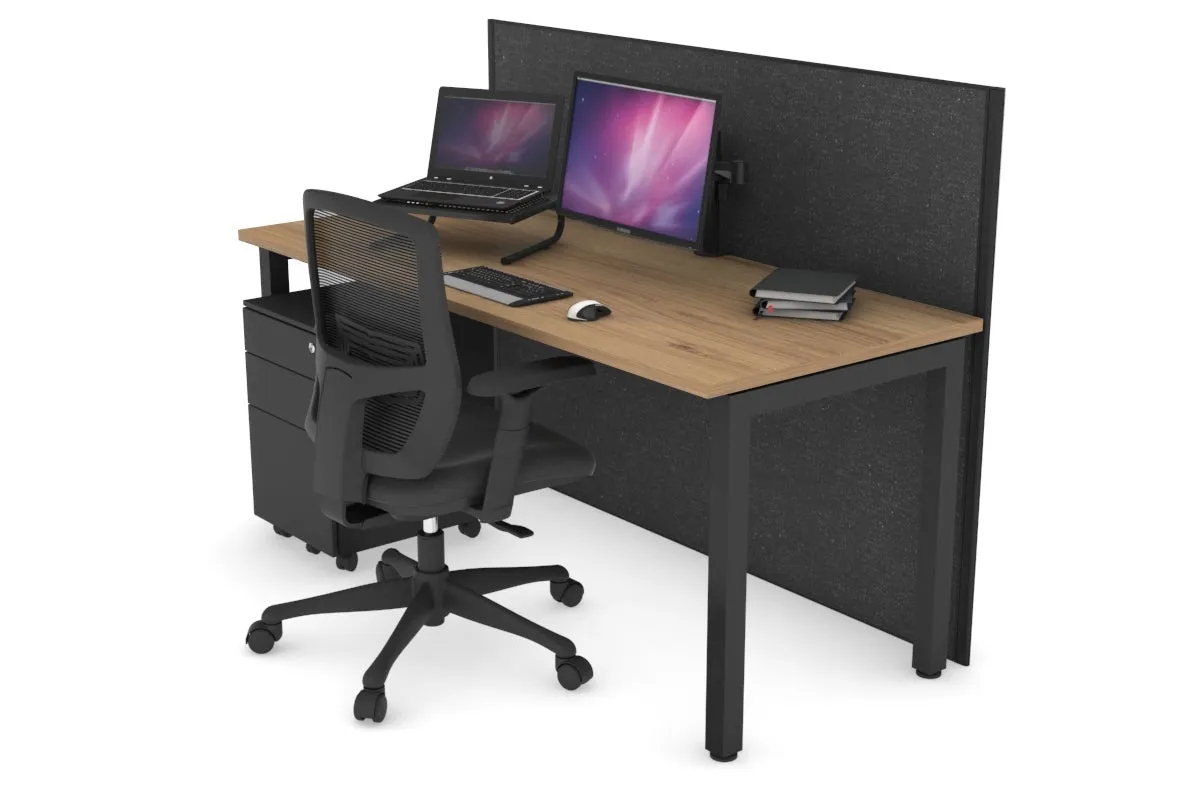 Horizon Quadro Square Legs Office Desk [1400L x 700W]