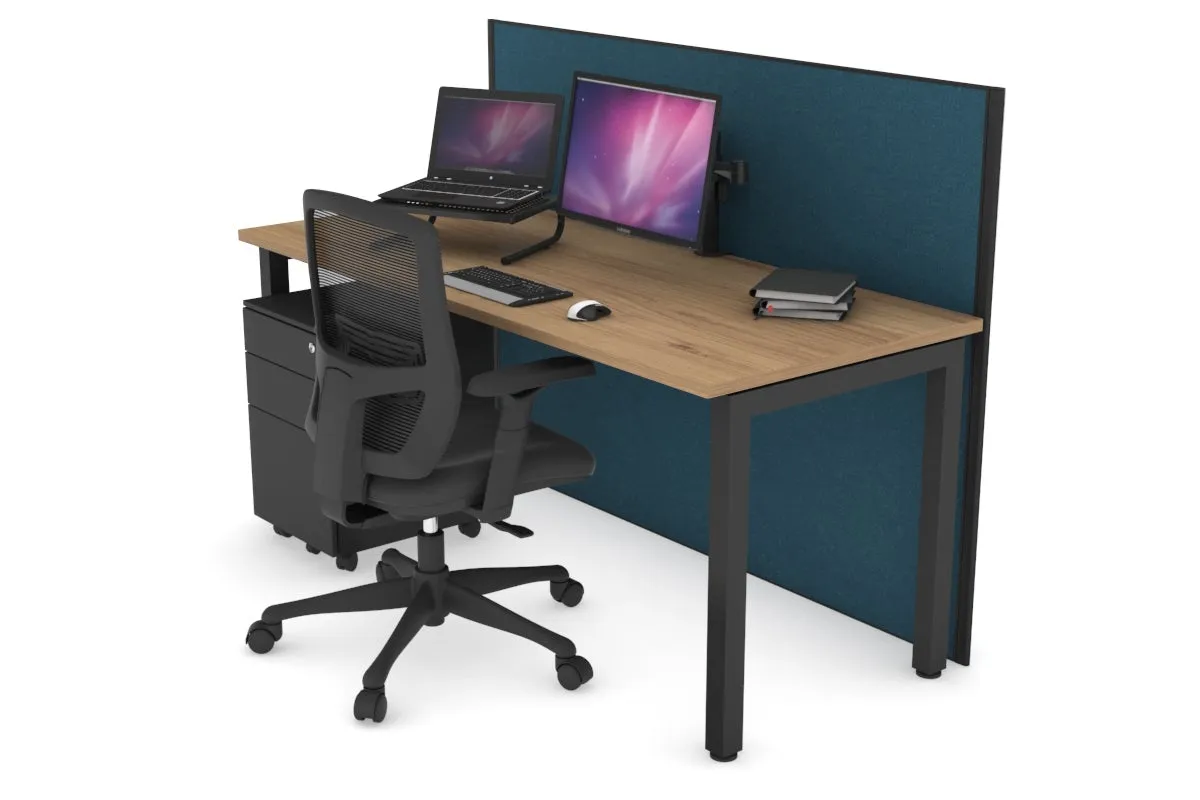 Horizon Quadro Square Legs Office Desk [1400L x 700W]