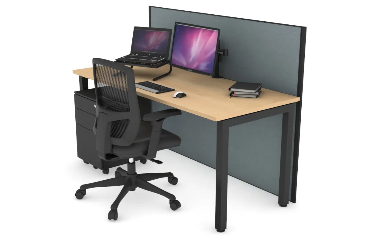 Horizon Quadro Square Legs Office Desk [1400L x 700W]