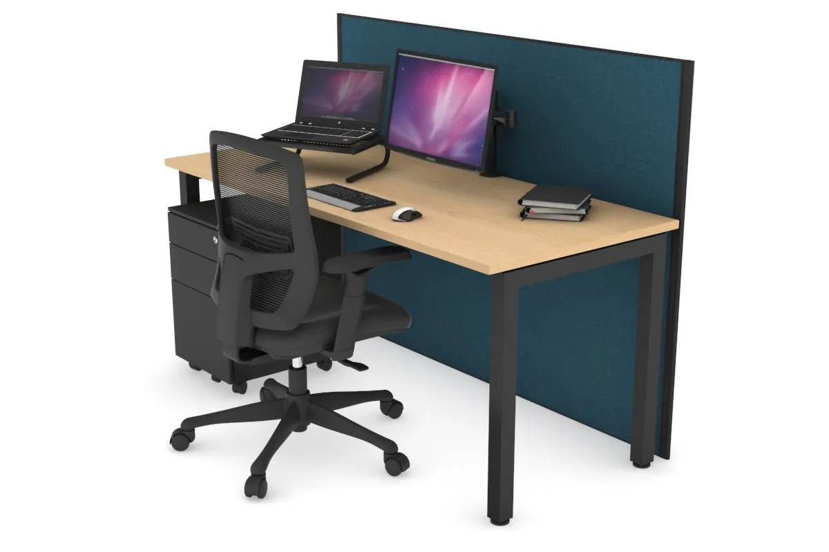 Horizon Quadro Square Legs Office Desk [1400L x 700W]