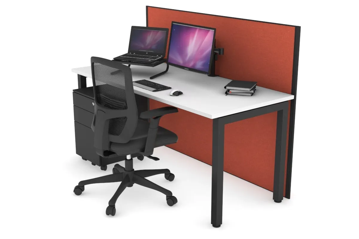 Horizon Quadro Square Legs Office Desk [1400L x 700W]