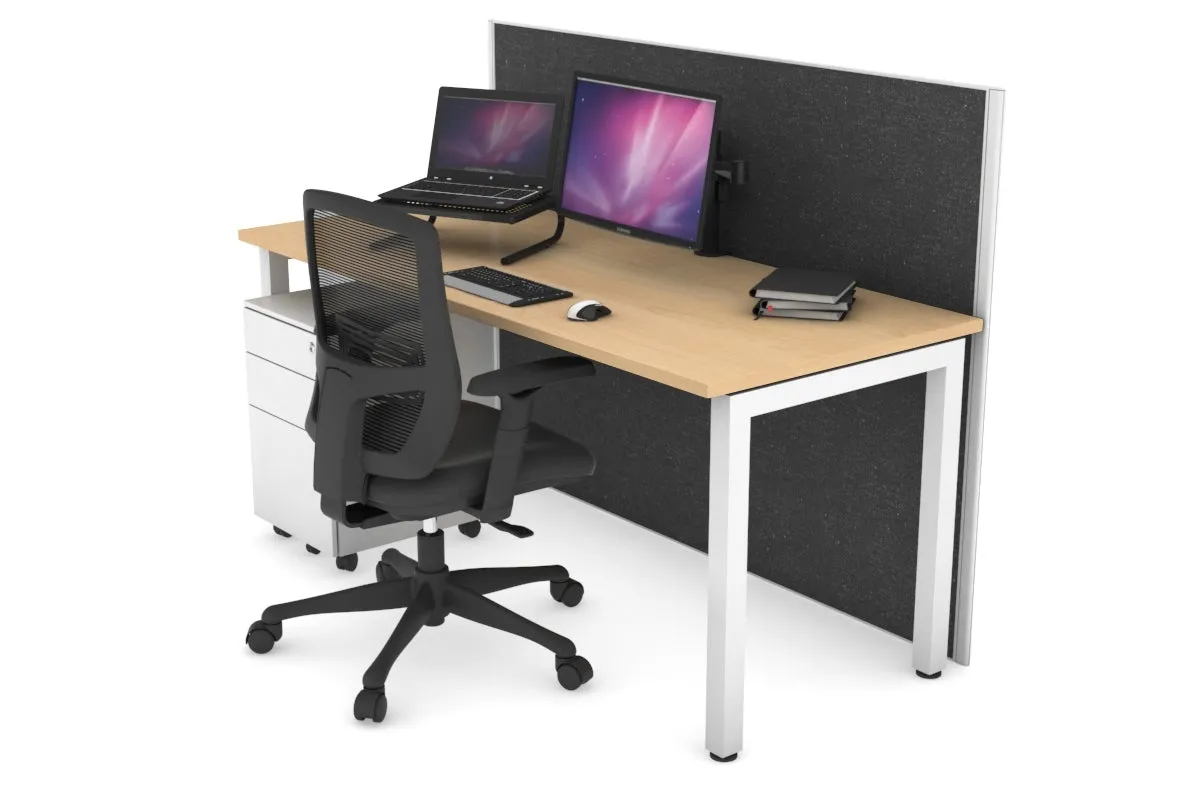 Horizon Quadro Square Legs Office Desk [1400L x 700W]