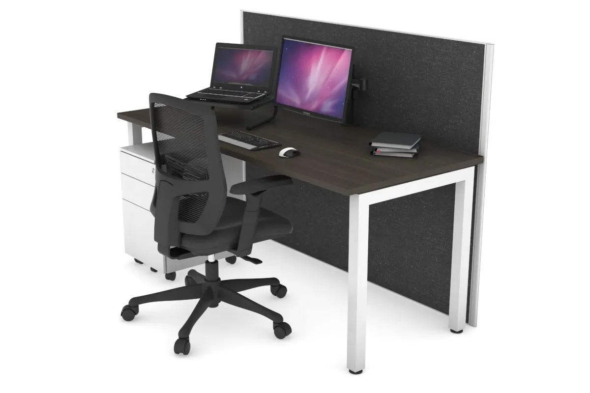 Horizon Quadro Square Legs Office Desk [1400L x 700W]