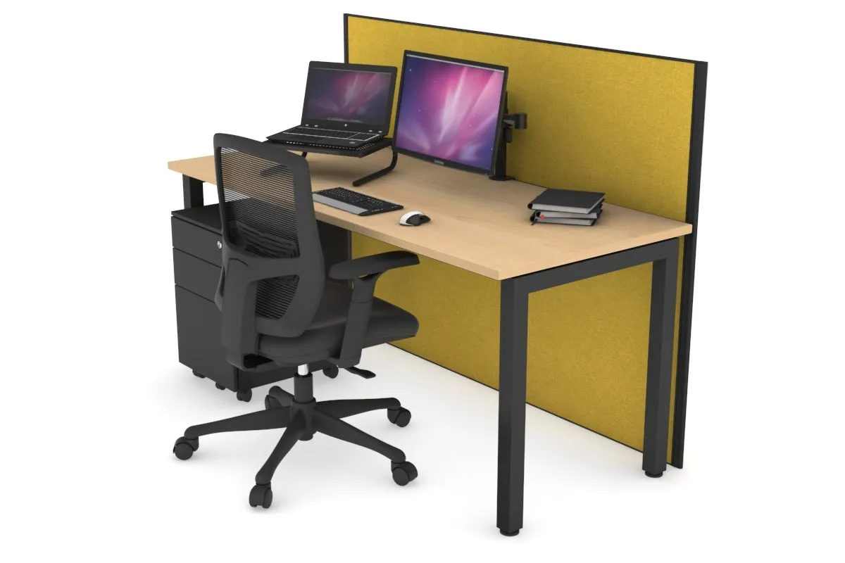 Horizon Quadro Square Legs Office Desk [1400L x 700W]