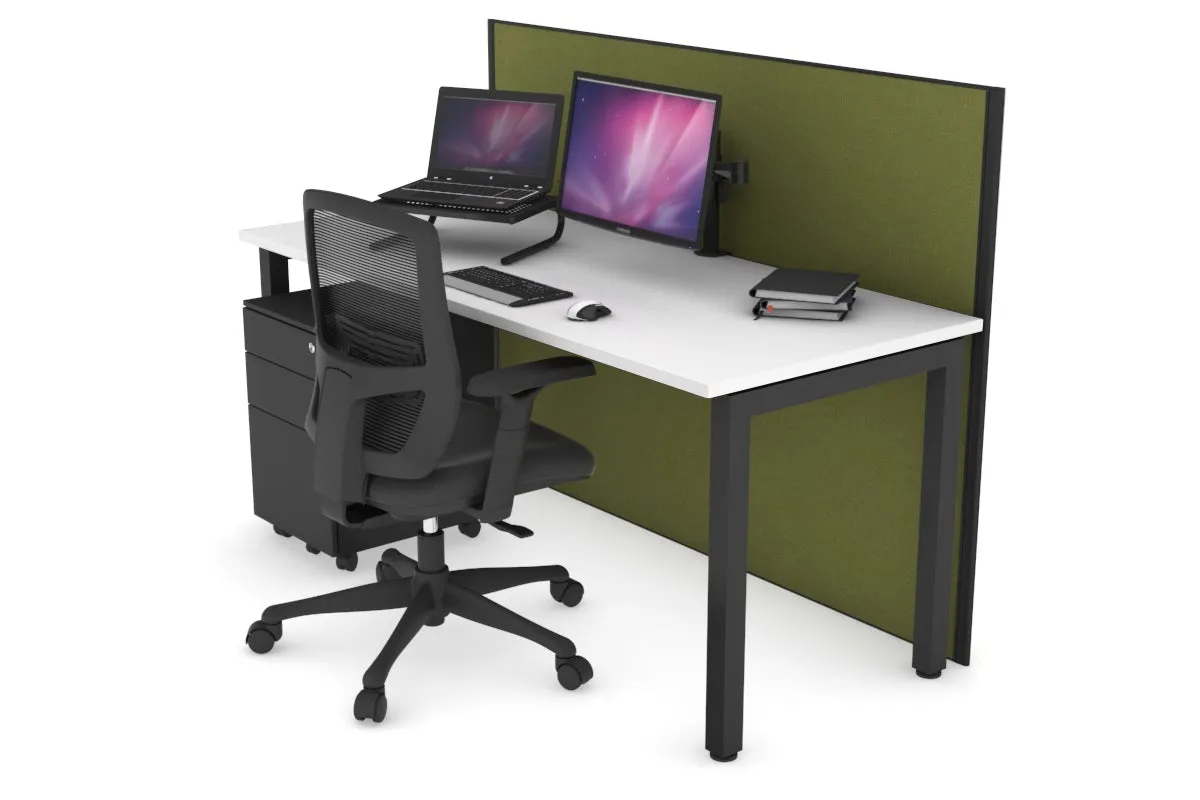 Horizon Quadro Square Legs Office Desk [1400L x 700W]