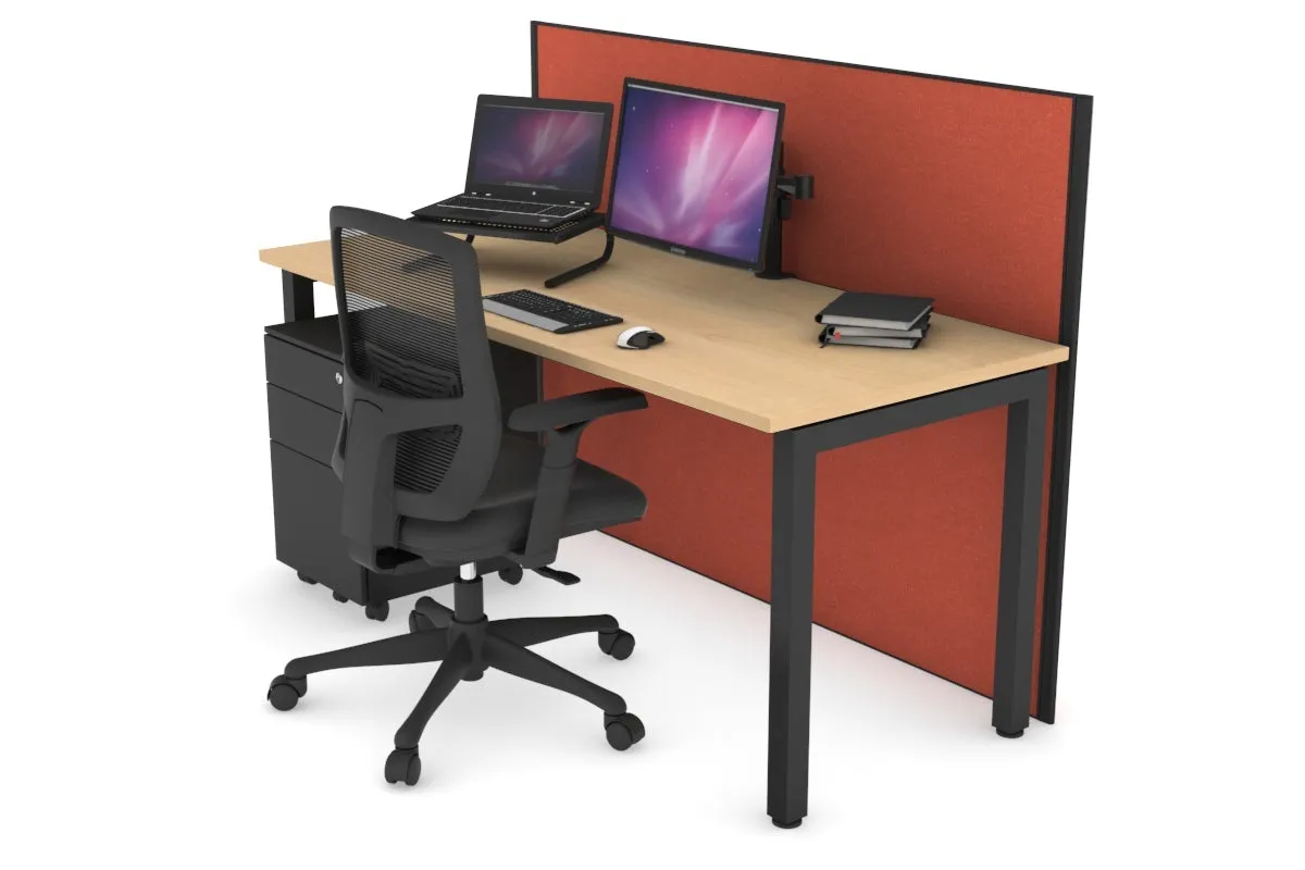 Horizon Quadro Square Legs Office Desk [1400L x 700W]