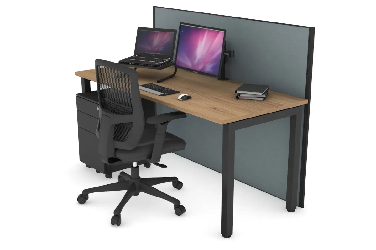 Horizon Quadro Square Legs Office Desk [1400L x 700W]