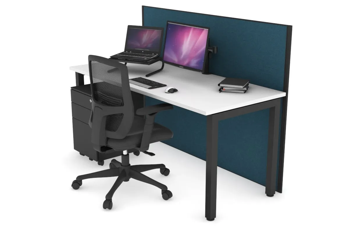 Horizon Quadro Square Legs Office Desk [1400L x 700W]