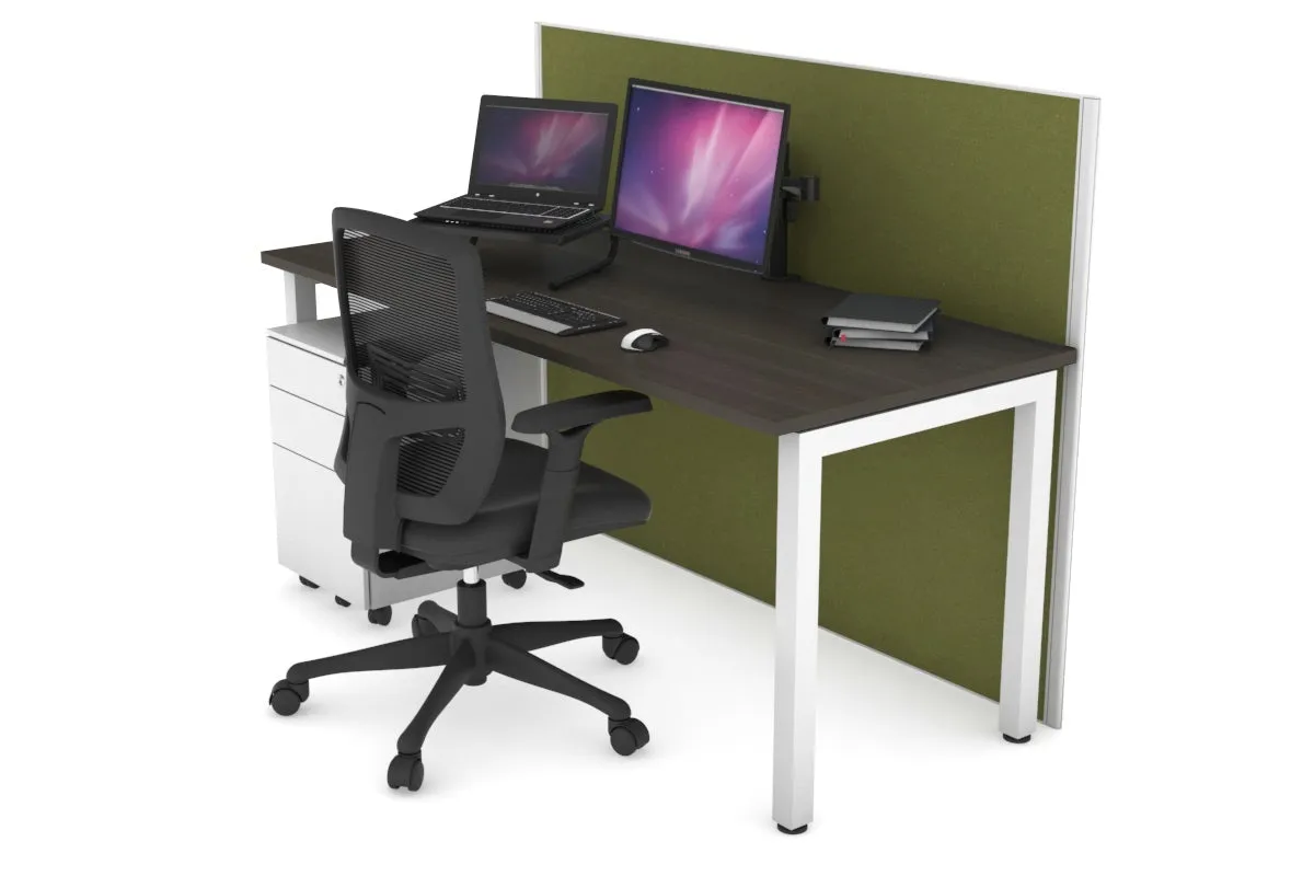 Horizon Quadro Square Legs Office Desk [1400L x 700W]